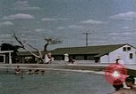 Image of Alien internment swimming pool during World War 2 Crystal City Texas USA, 1943, second 47 stock footage video 65675072074
