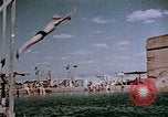 Image of Alien internment swimming pool during World War 2 Crystal City Texas USA, 1943, second 48 stock footage video 65675072074