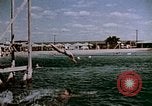 Image of Alien internment swimming pool during World War 2 Crystal City Texas USA, 1943, second 54 stock footage video 65675072074