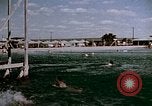 Image of Alien internment swimming pool during World War 2 Crystal City Texas USA, 1943, second 56 stock footage video 65675072074