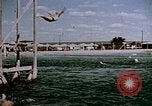 Image of Alien internment swimming pool during World War 2 Crystal City Texas USA, 1943, second 57 stock footage video 65675072074