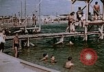 Image of Alien internment swimming pool during World War 2 Crystal City Texas USA, 1943, second 61 stock footage video 65675072074