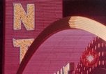 Image of neon signs United States USA, 1958, second 1 stock footage video 65675072076