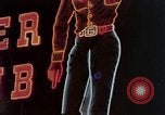 Image of neon signs United States USA, 1958, second 24 stock footage video 65675072076