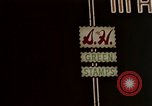 Image of neon signs of casinos and motels Las Vegas Nevada USA, 1958, second 5 stock footage video 65675072077