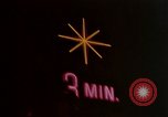 Image of neon signs of casinos and motels Las Vegas Nevada USA, 1958, second 9 stock footage video 65675072077