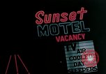 Image of neon signs United States USA, 1958, second 3 stock footage video 65675072078