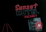 Image of neon signs United States USA, 1958, second 4 stock footage video 65675072078