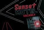 Image of neon signs United States USA, 1958, second 5 stock footage video 65675072078