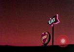 Image of neon signs United States USA, 1958, second 14 stock footage video 65675072078