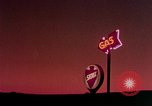 Image of neon signs United States USA, 1958, second 16 stock footage video 65675072078