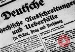 Image of German occupation Czechoslovakia, 1939, second 41 stock footage video 65675072085