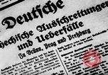 Image of German occupation Czechoslovakia, 1939, second 44 stock footage video 65675072085