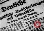 Image of German occupation Czechoslovakia, 1939, second 46 stock footage video 65675072085