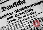 Image of German occupation Czechoslovakia, 1939, second 47 stock footage video 65675072085