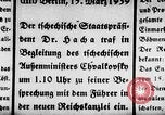 Image of German occupation Czechoslovakia, 1939, second 55 stock footage video 65675072085