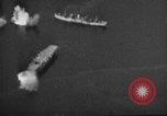 Standbild US Navy Task Force 58 Okinawa Ryukyu Inseln, 1945, aus Sekunde 50 historischem Filmmaterial Videoclip 65675072094