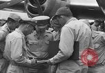 Image of review of mission Saipan Northern Mariana Islands, 1945, second 1 stock footage video 65675072101