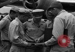 Image of review of mission Saipan Northern Mariana Islands, 1945, second 9 stock footage video 65675072101