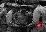 Image of review of mission Saipan Northern Mariana Islands, 1945, second 12 stock footage video 65675072101