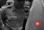 Image of review of mission Saipan Northern Mariana Islands, 1945, second 33 stock footage video 65675072101