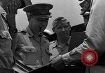 Image of review of mission Saipan Northern Mariana Islands, 1945, second 39 stock footage video 65675072101