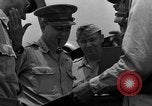 Image of review of mission Saipan Northern Mariana Islands, 1945, second 41 stock footage video 65675072101