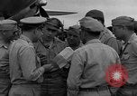 Image of review of mission Saipan Northern Mariana Islands, 1945, second 59 stock footage video 65675072101