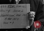Image USS Franklin D Roosevelt Mer Méditerranée, 1959, de la seconde 38 séquences d'archives historiques vidéo 65675072112
