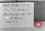 Standbild USS Franklin D Roosevelt Mittelmeer, 1959, aus Sekunde 1 historischem Filmmaterial Videoclip 65675072114