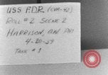 Standbild USS Franklin D Roosevelt Mittelmeer, 1959, aus Sekunde 4 historischem Filmmaterial Videoclip 65675072114