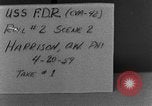 Standbild USS Franklin D Roosevelt Mittelmeer, 1959, aus Sekunde 5 historischem Filmmaterial Videoclip 65675072114