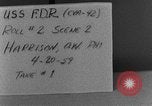 Standbild USS Franklin D Roosevelt Mittelmeer, 1959, aus Sekunde 9 historischem Filmmaterial Videoclip 65675072114