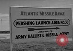 Image of Pershing missile Cape Canaveral Florida USA, 1960, second 10 stock footage video 65675072130