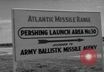 Image of Pershing missile Cape Canaveral Florida USA, 1960, second 14 stock footage video 65675072130