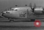 Image of C-119 Flying Boxcar Japan, 1951, second 55 stock footage video 65675072154