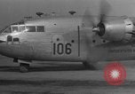 Image of C-119 Flying Boxcar Japan, 1951, second 59 stock footage video 65675072154