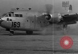 Image of C-119 Flying Boxcar Japan, 1951, second 46 stock footage video 65675072156