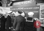 Image of released sailors Long Beach New York USA, 1945, second 12 stock footage video 65675072162