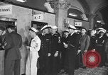 Image of released sailors Long Beach New York USA, 1945, second 16 stock footage video 65675072162