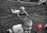 Image bébé ramper race New Jersey United States USA, 1945, de la seconde 40 séquences d'archives historiques vidéo 65675072163