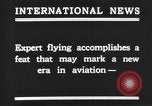 Immagine di Mid-air refuelling San Diego California USA, 1923, secondo 49 filmato di repertorio 65675072184