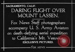 Image Mount Lassen California United States USA, 1923, de la seconde 6 séquences d'archives historiques vidéo 65675072185