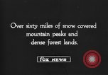 Image Mount Lassen California United States USA, 1923, de la seconde 31 séquences d'archives historiques vidéo 65675072185