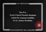 Image of Curtiss P-1 Hawk Michigan United States USA, 1926, second 6 stock footage video 65675072192