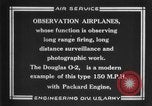 Immagine di Douglas O-2 Michigan United States USA, 1926, secondo 18 filmato di repertorio 65675072194