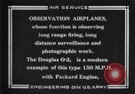 Immagine di Douglas O-2 Michigan United States USA, 1926, secondo 31 filmato di repertorio 65675072194