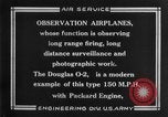 Immagine di Douglas O-2 Michigan United States USA, 1926, secondo 32 filmato di repertorio 65675072194