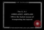 Image of Cox-Klemin XA-1 ambulance airplane Michigan United States USA, 1926, second 6 stock footage video 65675072196