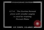 Standbild Curtiss P-1Hawk Ausübung an-4 Michigan United States USA, 1926, aus Sekunde 4 historischem Filmmaterial Videoclip 65675072198